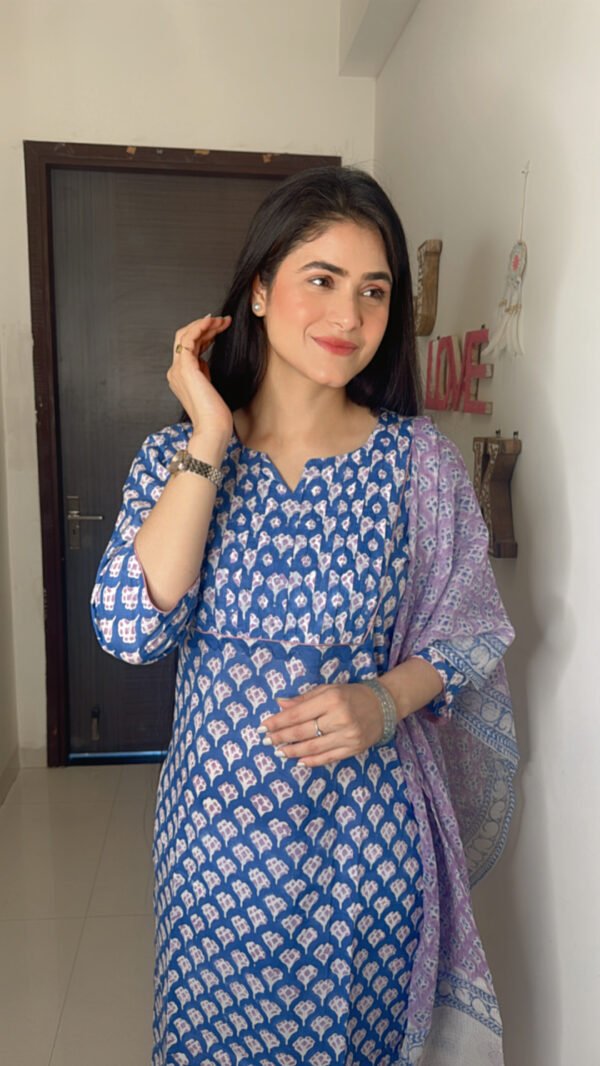 Nora Ivory Set with Dupatta