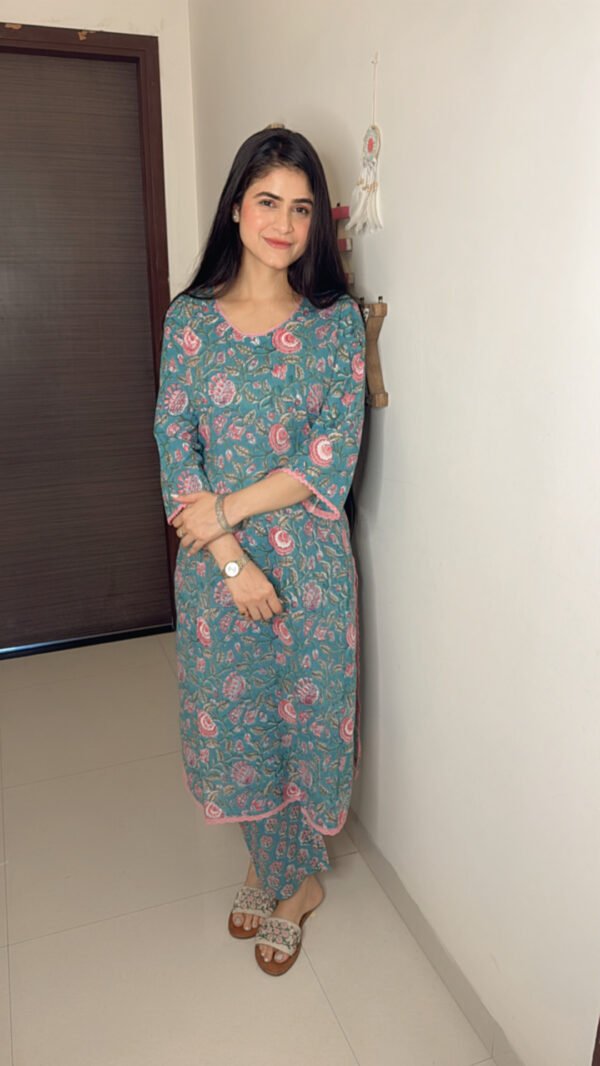Flora Dawn Kurti Set - Image 3