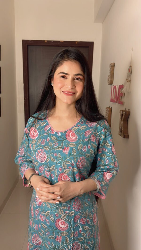 Flora Dawn Kurti Set - Image 6