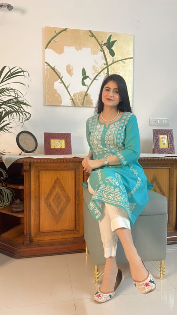 Margot Embers Set with Dupatta - Image 4