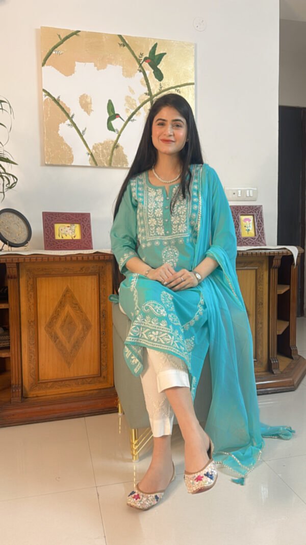 Margot Embers Set with Dupatta