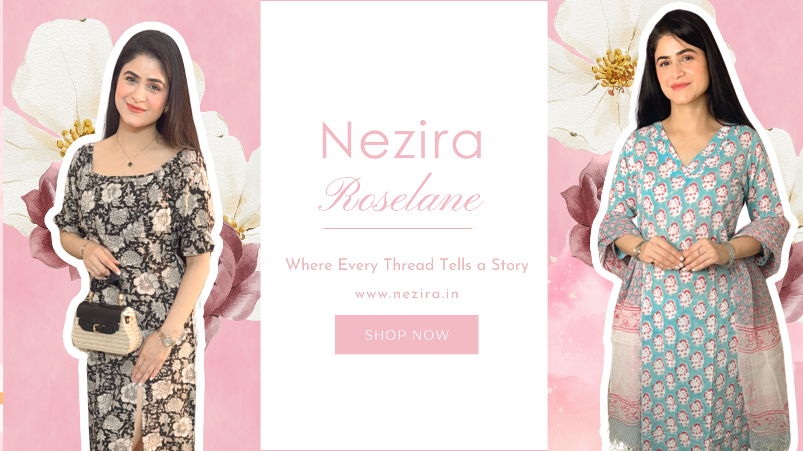 Pink Elegant Aesthetic Feminine Floral Summer Facebook Cover (Website) (17)